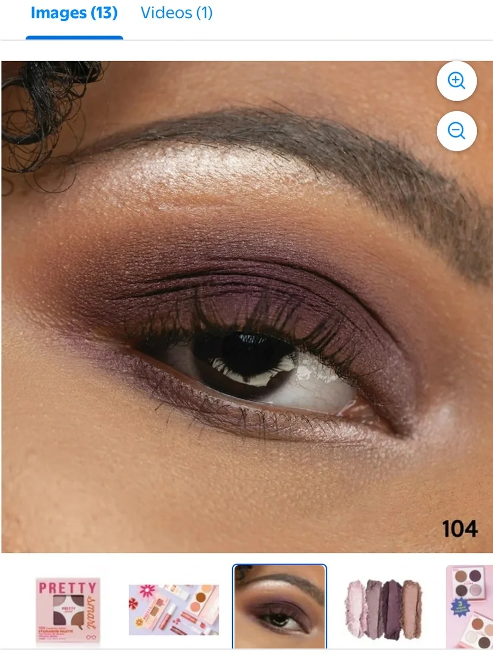 Pretty smart eyeshadow palette 104 Vegan makeup sealed